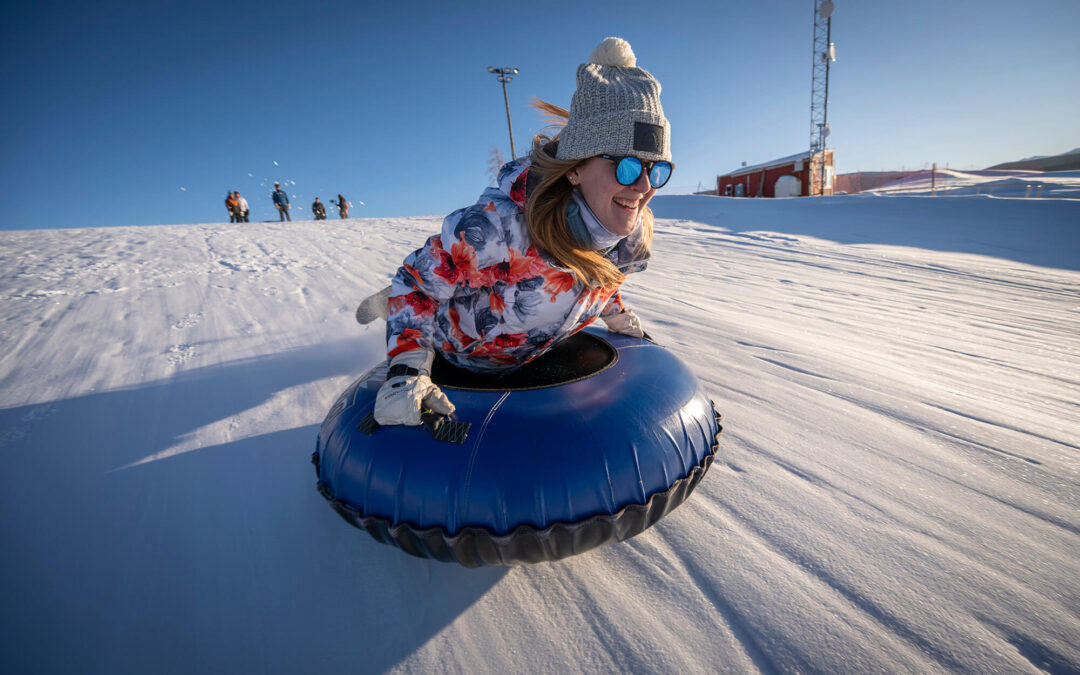 Snow tubing excitement at Colorado Adventure Park